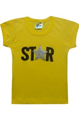 ref 6186 blusa star amarela