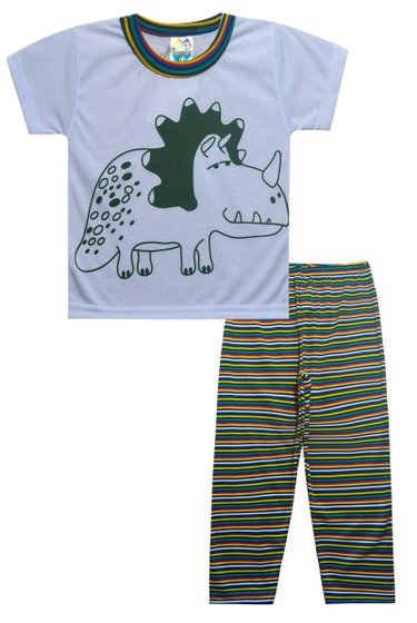 Pijama Menino Dino Listras